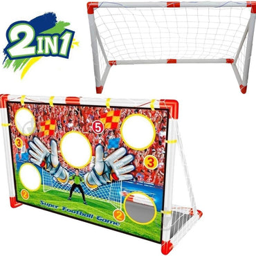(Net) 2-in-1 Soccer Goal
