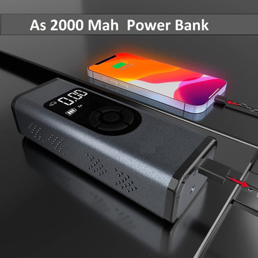 (NET) Portable Air Compressor Tire Inflator