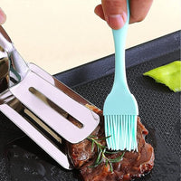 International Premium Silicone Kitchen Utensils Set (5 pcs) in Hygienic Solid Coating Include Silicone Spatula Set, Turner, Brush, Whisk