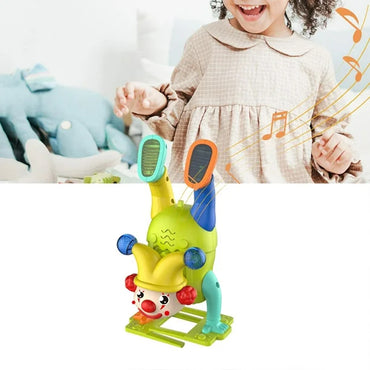 High-Quality B/O Clown Musical Toy for Kids
