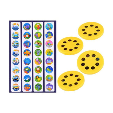 Trace & Draw Art LED Projector Drawing Board - Pink Kids Rocket Painting Table