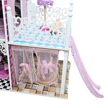 (Net) Wooden Doll house Playset