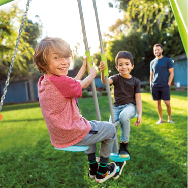 (Net) Intex  44120 Swing For children 2 pieces Face to Face swing Colors 251x254x211cm