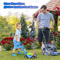 Bubble Lawn Mower  for Kids - Automatic Bubble Machine