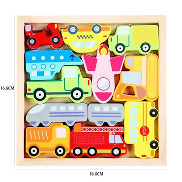 Creative Wooden Baby Puzzles