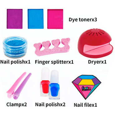 Ultimate 3-in-1 DIY Manicure, Braiding, and Jewelry Set - Unleash Your Creative Style