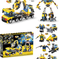 Building Blocks Car Pullback Type 10 Models