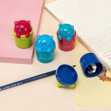 (NET)M&G "SO MANY CATS" Cat Design Pencil Sarpener