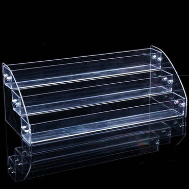 Acrylic Clear Organizer Lipstick Jewelry Display Stand Holder Nail Polish Rack 3 Layers / 42304
