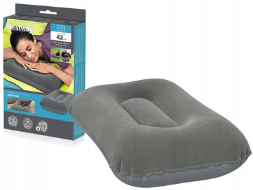 (Net)Inflatable Travel Tourist Pillow Velvet