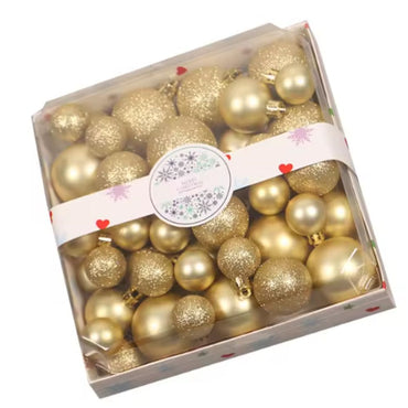 (Net) Gold Christmas Tree Balls