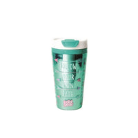 (NET) Mug callisto printed turquoise coffee 0.47 L