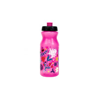 (NET) WATER BTL 650ml REFORM BOTTLE W/ GRAPHICS & FS PINK