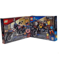 Lego Avengers Motor And Man Building Blocks