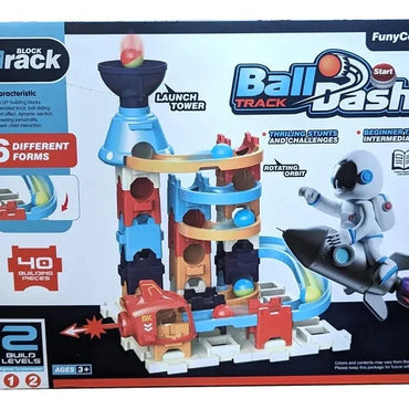 Ball Dash Construction Game 6 Different Shapes 40 Pcs