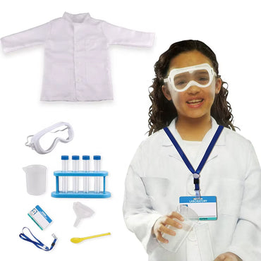( Net ) Scientist Children Costume For Kids