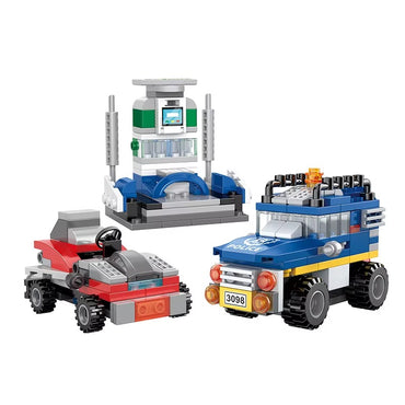 Polices Car Building Blocks Sets
