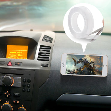 Double Sided Adhesive Tape 2cm x 5m  Multi-Function Removable Traceless Adhesive Tape Indoor Outdoor Adhesive Gel