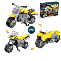 Moto Super Racing 3 in 1 Motorcycle Set Building Blocks
