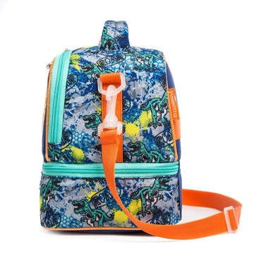 (NET) Dinosaur Kids Lunch Bag Insulated Bento
