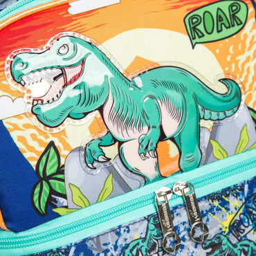(NET) Dinosaur Kids Lunch Bag Insulated Bento