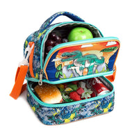 (NET) Dinosaur Kids Lunch Bag Insulated Bento