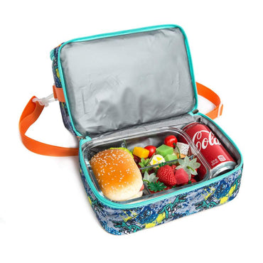 (NET) Dinosaur Kids Lunch Bag Insulated Bento