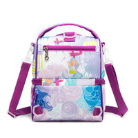 (NET) Kids Lunch Bag Insulated Cooler Bento Bag With Two Compartments School Travel Lunch Tote / 20230319A