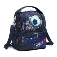 (NET) Kids Lunch Box Insulated Tote Thermal Cooler Lunch Box Reusable Lunch Bag for School Outdoor Travel Meal Boxes for Girls Boys