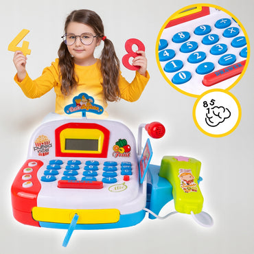 (Net)Cash Register With Accessories And Sound Dromader