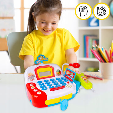 (Net)Cash Register With Accessories And Sound Dromader