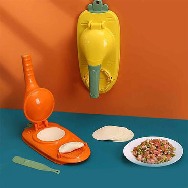 (Net) Dumpling Maker 2 in 1 Manual Dumpling Mold Pressure Packing Plastic Mold Kitchen Tools for Home Restaurant / KN-225
