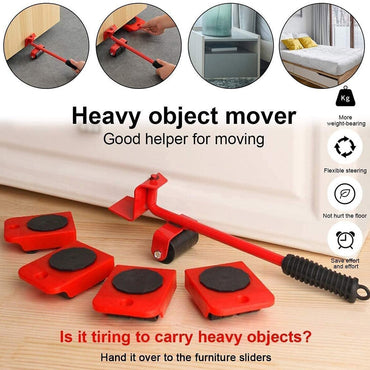 Furniture Lifter Tool & Moving System Kit