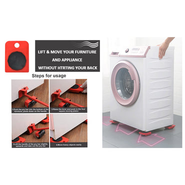 Furniture Lifter Tool & Moving System Kit