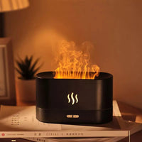 Flame Humidifier Air Humidifier with Flame Effect for Fragrance Oil and Aroma Oils Home Decor