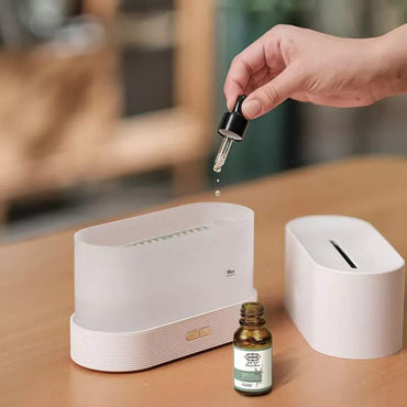 Flame Humidifier Air Humidifier with Flame Effect for Fragrance Oil and Aroma Oils Home Decor