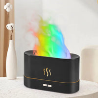 Flame Humidifier Air Humidifier with Flame Effect for Fragrance Oil and Aroma Oils Home Decor