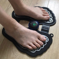 Electric EMS Foot Massager Pad Foldable Foot massage USB Rechargeable Feet Circulation Massage Pad
