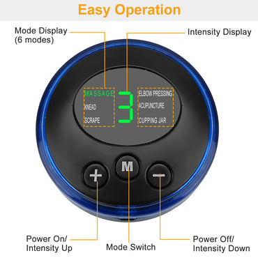 Electric EMS Foot Massager Pad Foldable Foot massage USB Rechargeable Feet Circulation Massage Pad
