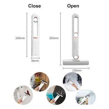 Portable Mini Mop Self-Squeeze Mini Mop for Small Spaces Wet and Dry Desktop Cleaning Mini Mop / 86577 / KN-312