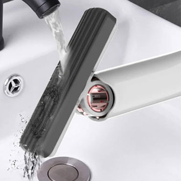 Portable Mini Mop Self-Squeeze Mini Mop for Small Spaces Wet and Dry Desktop Cleaning Mini Mop / 86577 / KN-312