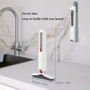 Portable Mini Mop Self-Squeeze Mini Mop for Small Spaces Wet and Dry Desktop Cleaning Mini Mop / 86577 / KN-312