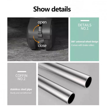 (Net) 5 Layer Round Acrylic Multifunctional Rotary Storage Basket with wheels Transparent Grey