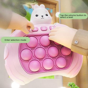 Quick Push Game Bubble Poppers Fidget Toy Electronic push game console Toy Fidget Toy Animal Shaped Gift for Kids / C-622