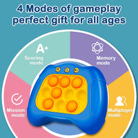 Kids Squeeze It Game Fidget Toy Pinch Sensory Fast Push Grip Game Squeeze Decompress Montessori Stress Relieve Toy Gifts
