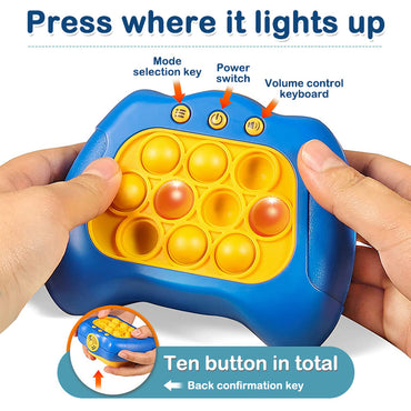 Kids Squeeze It Game Fidget Toy Pinch Sensory Fast Push Grip Game Squeeze Decompress Montessori Stress Relieve Toy Gifts