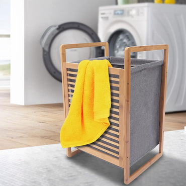 (Net) Laundry Hamper Basket - Clothes Storage Organizer for Bathroom and Bedroom / 004209