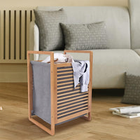 (Net) Laundry Hamper Basket - Clothes Storage Organizer for Bathroom and Bedroom / 004209