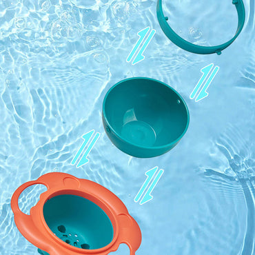 360 Degrees Rotate Baby Bowl Universal Bowl Children Balance Umbrella Bowl Spill-Proof Bowl Tableware Practical Design