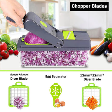 Super and Professional Multifunctional Vegetable Cutter Food Cutter Potato Cutter, Egg Separator Slicer / JD-2351 / 68726 /KN-224